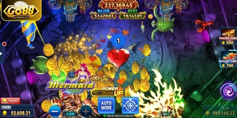 Canh góc bắn là cách chơi bắn cá dễ thắng cực hay